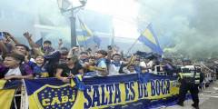 Boca llegó a Salta con sus principales figuras para jugar el Desafío de Verano frente a Gimnasia y Tiro