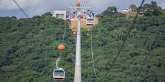 Teleférico AlaDelta: finalizó la primera etapa de la obra