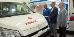 El Gobierno entregó al SAMEC tres ambulancias equipadas como terapias intensivas móviles