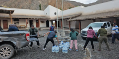 Complementan asistencia para familias de la Quebrada del Toro