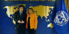 La titular del FMI debió salir a aclarar sus polémicos dichos sobre las elecciones en Argentina