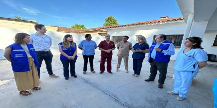 La OPS capacitó al equipo de salud del hospital de Joaquín V. González en el manejo de pacientes con dengue