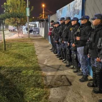 Operativos de Protección Ciudadana en distintos barrios de la Capital