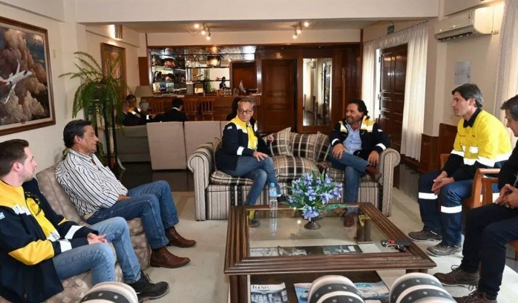 Sáenz recibió a directivos de Rio Tinto que proyecta 50.000 toneladas anuales de litio grado batería