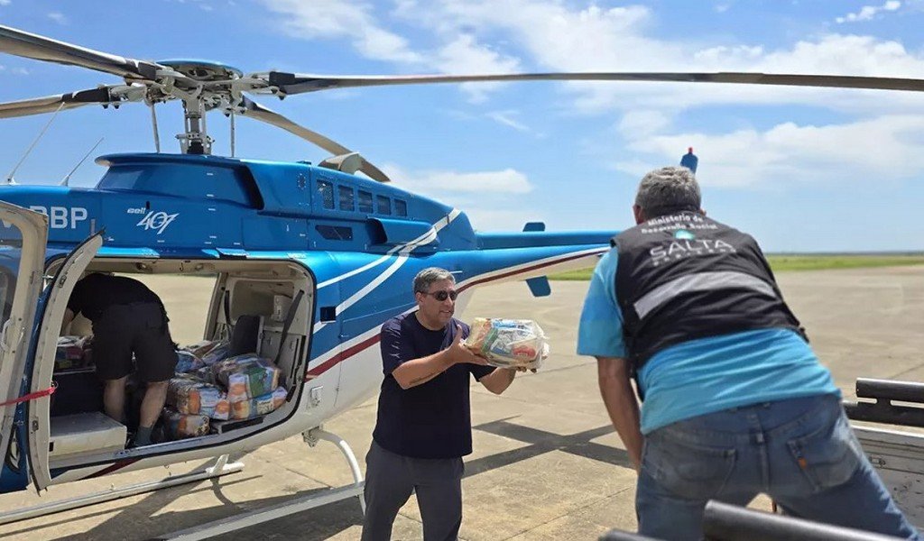 Veintiún municipios asistidos por las inclemencias del tiempo y la crecida del río Bermejo