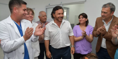 Sáenz habilitó en J. V. González el sexto Centro de diálisis y oncología