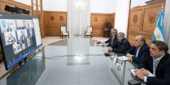 Gustavo Sáenz participó de la videoconferencia convocada por Francos y Caputo a los gobernadores