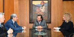 El gobernador Sáenz se reunió con las nuevas autoridades de la UNSa y ratificó el compromiso de cooperación