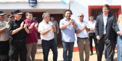 Sáenz inauguró la sección Investigación Narcocriminal en Apolinario Saravia para reforzar la seguridad y lucha contra el narcotráfico
