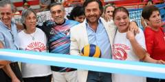 Inversión en deporte: El Gobernador inauguró infraestructura deportiva en el Complejo de Metán