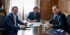 El gobernador Sáenz gestionó con el Ministro del Interior la continuidad de obras federales en Salta