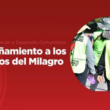 Acompañamiento a los peregrinos del Milagro