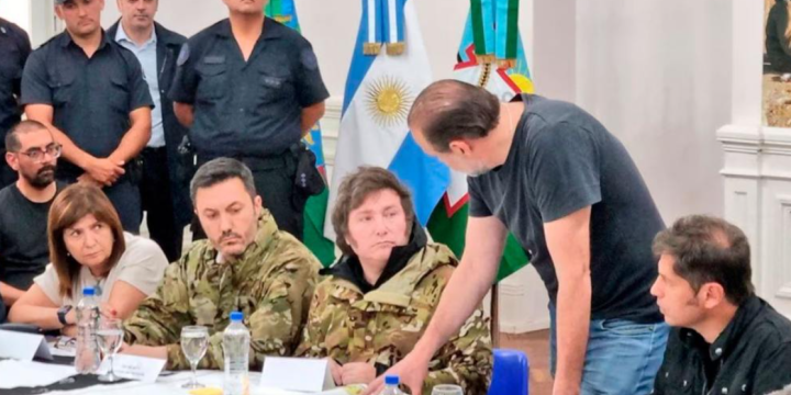 El Gobierno analiza vetar el fondo de $200.000 millones para reconstruir Bahía Blanca