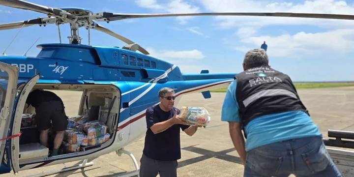 Veintiún municipios asistidos por las inclemencias del tiempo y la crecida del río Bermejo